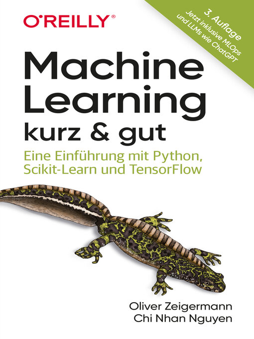 Title details for Machine Learning by Oliver Zeigermann - Wait list
